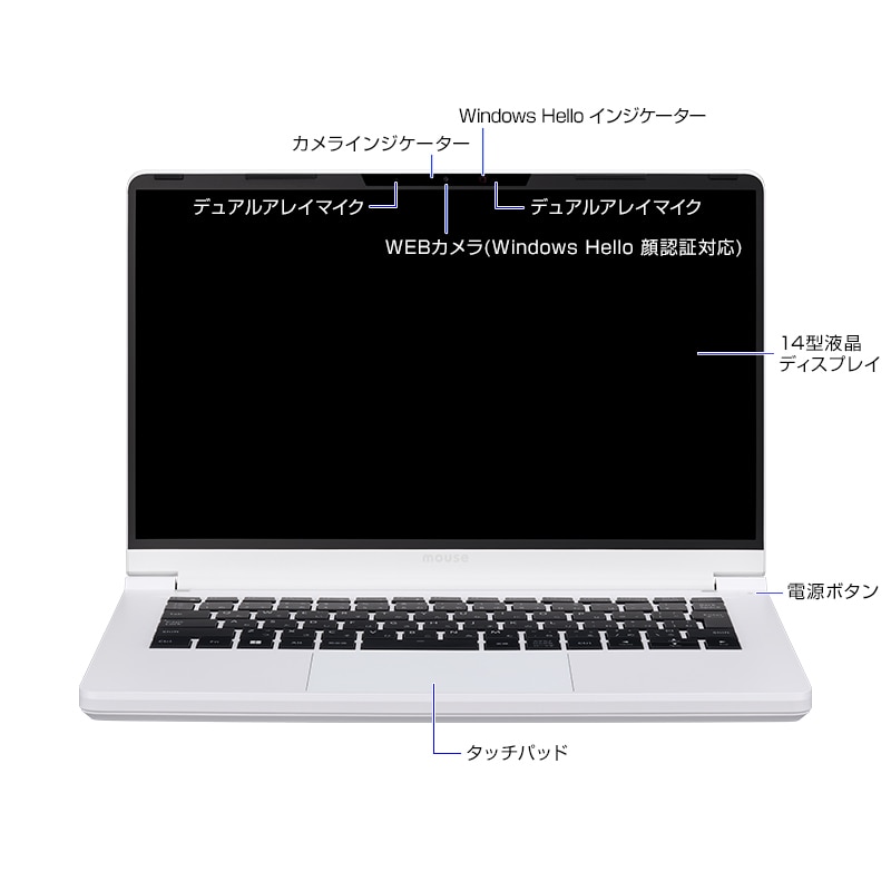 DAIV R4-I7G50WT-A (ホワイトカラー4点セット) │パソコン(PC)通販の