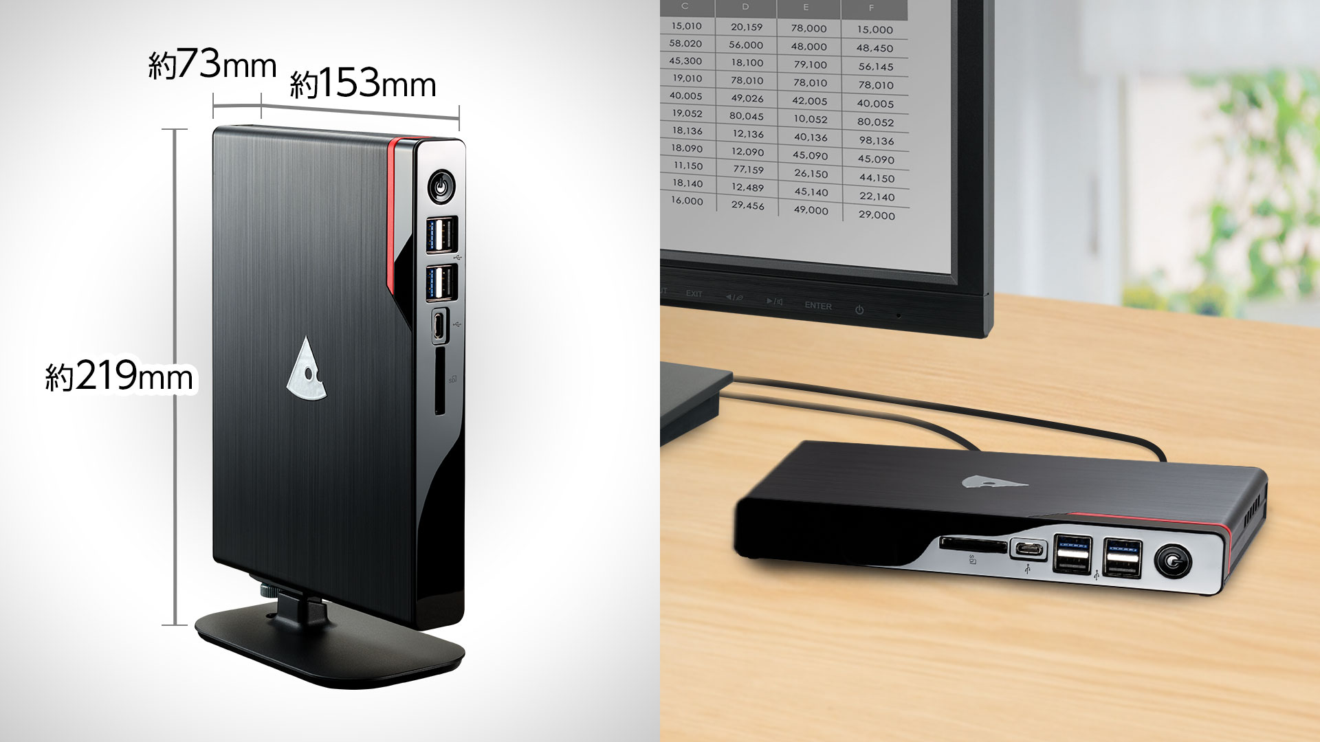 mouse CAシリーズ （旧 mouse CTシリーズ） コンパクトデスクトップ