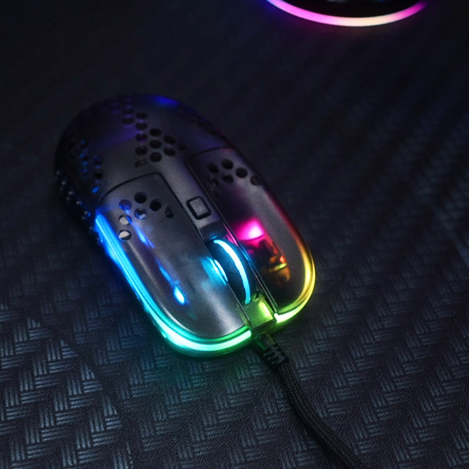 Rocket Jump Ninja's (RJN) mouse with Xtrfy - Xtrfy MZ1 | Mouse Pro