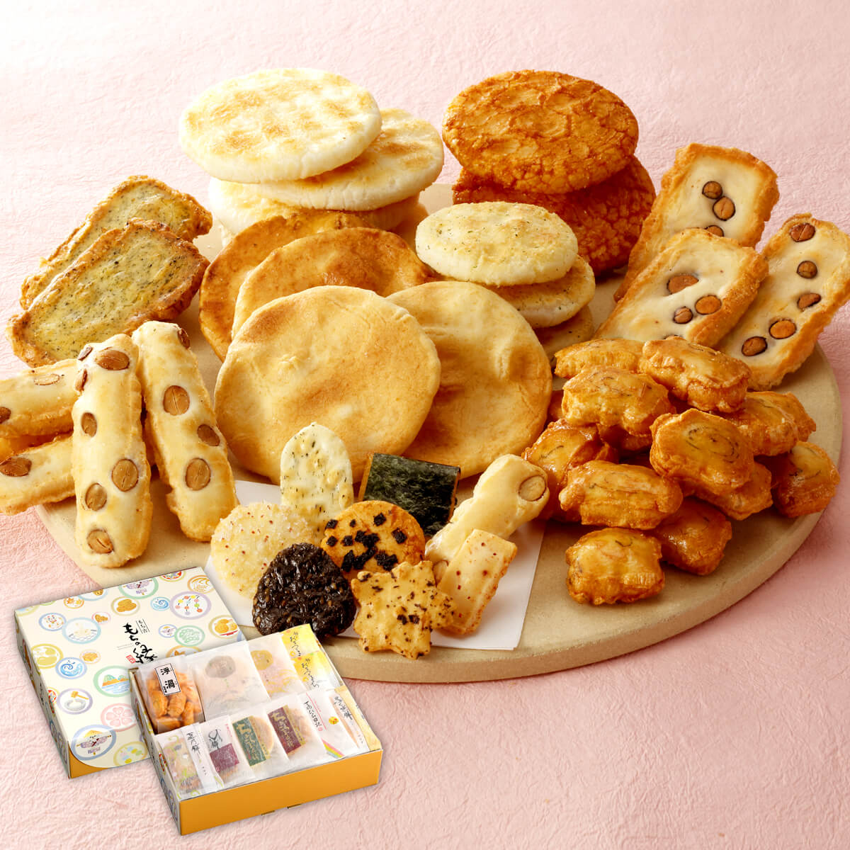 期日指定3月31日までお届け可）【送料無料】お味見セットもちの縁味