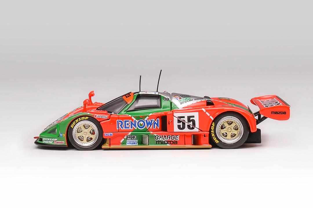 MotorHelix 1:64 Mazda 787B RENOWN #55 Winner Car – Model Cars Houston