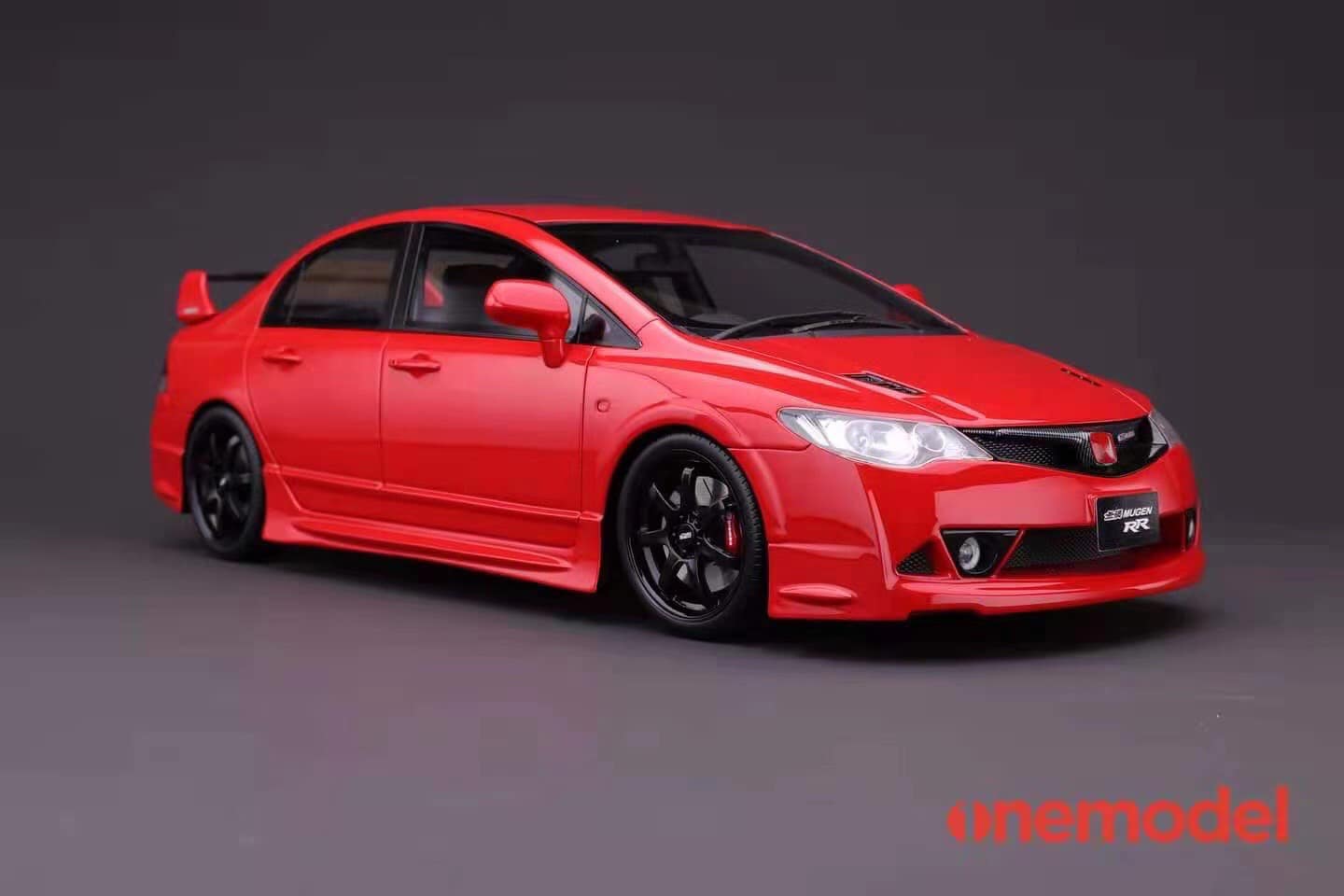 One Model 1:18 Honda Civic Type-R FD2 Mugen in Red – Model Cars