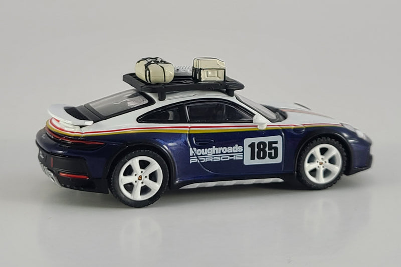 Porsche 911 Dakar Rallye Design | 1:64 Scale Diecast Car | Mini GT