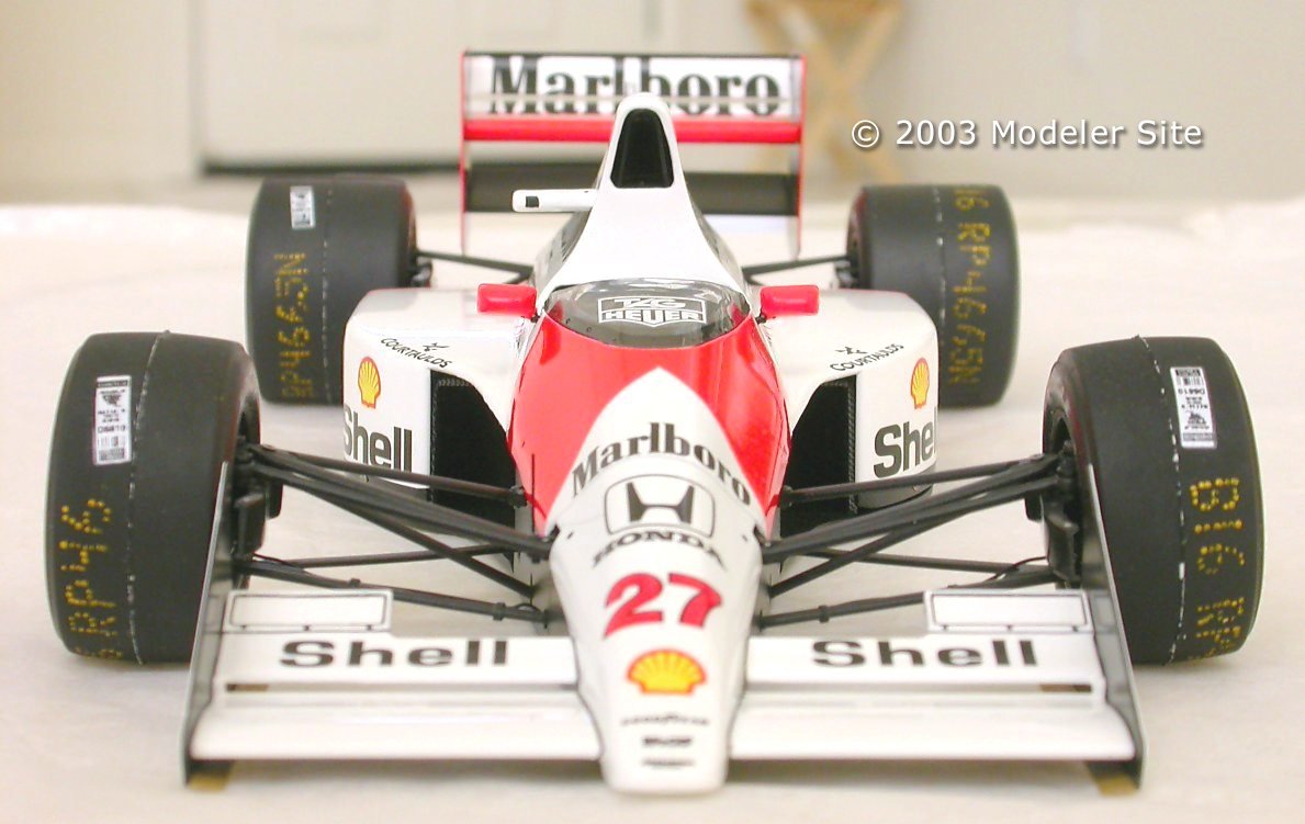 Mclaren MP4/5B Honda - Senna English
