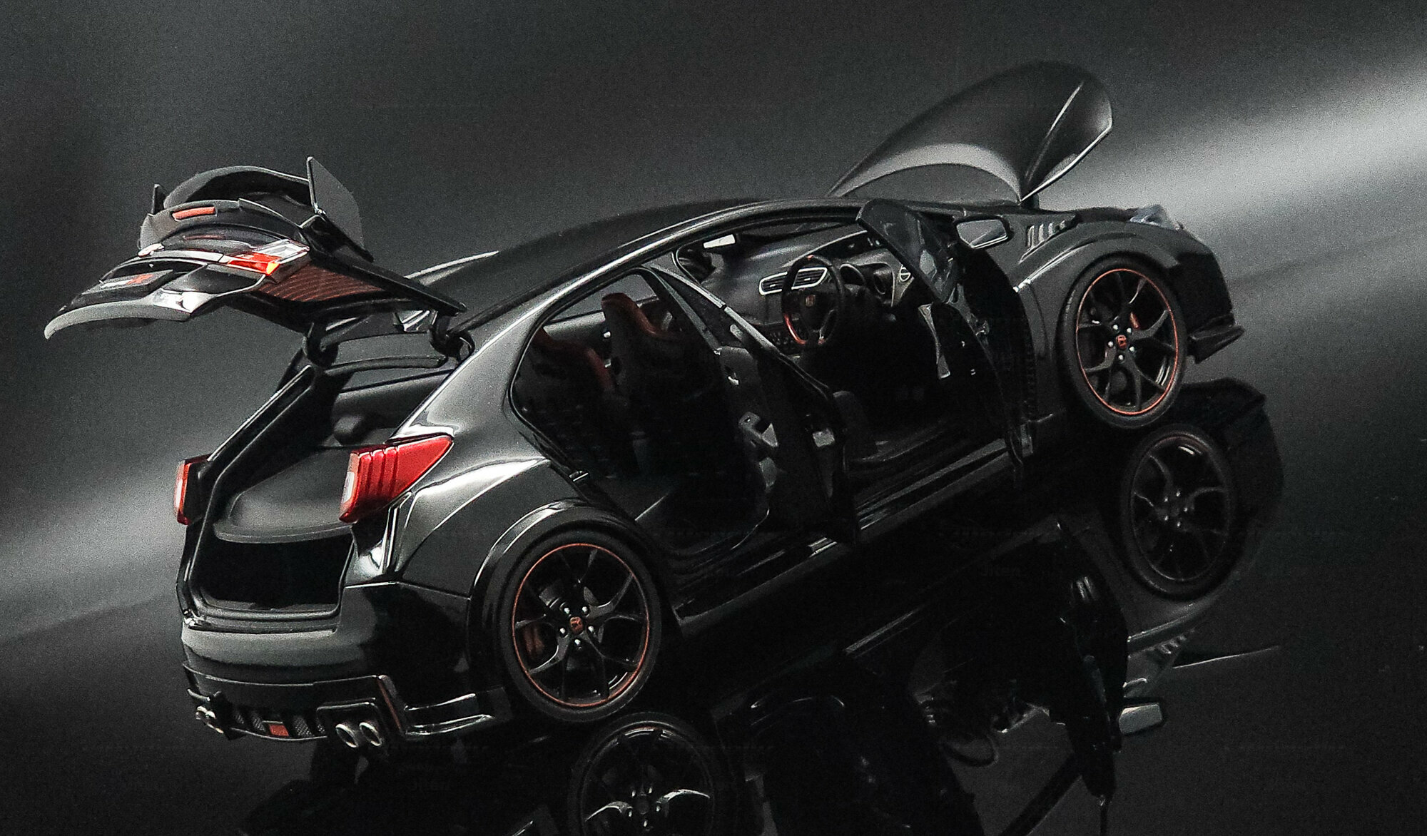 Diecast Honda Honda Civic Type R FK2 modelcar Ebbro by 1:18 | Modelly