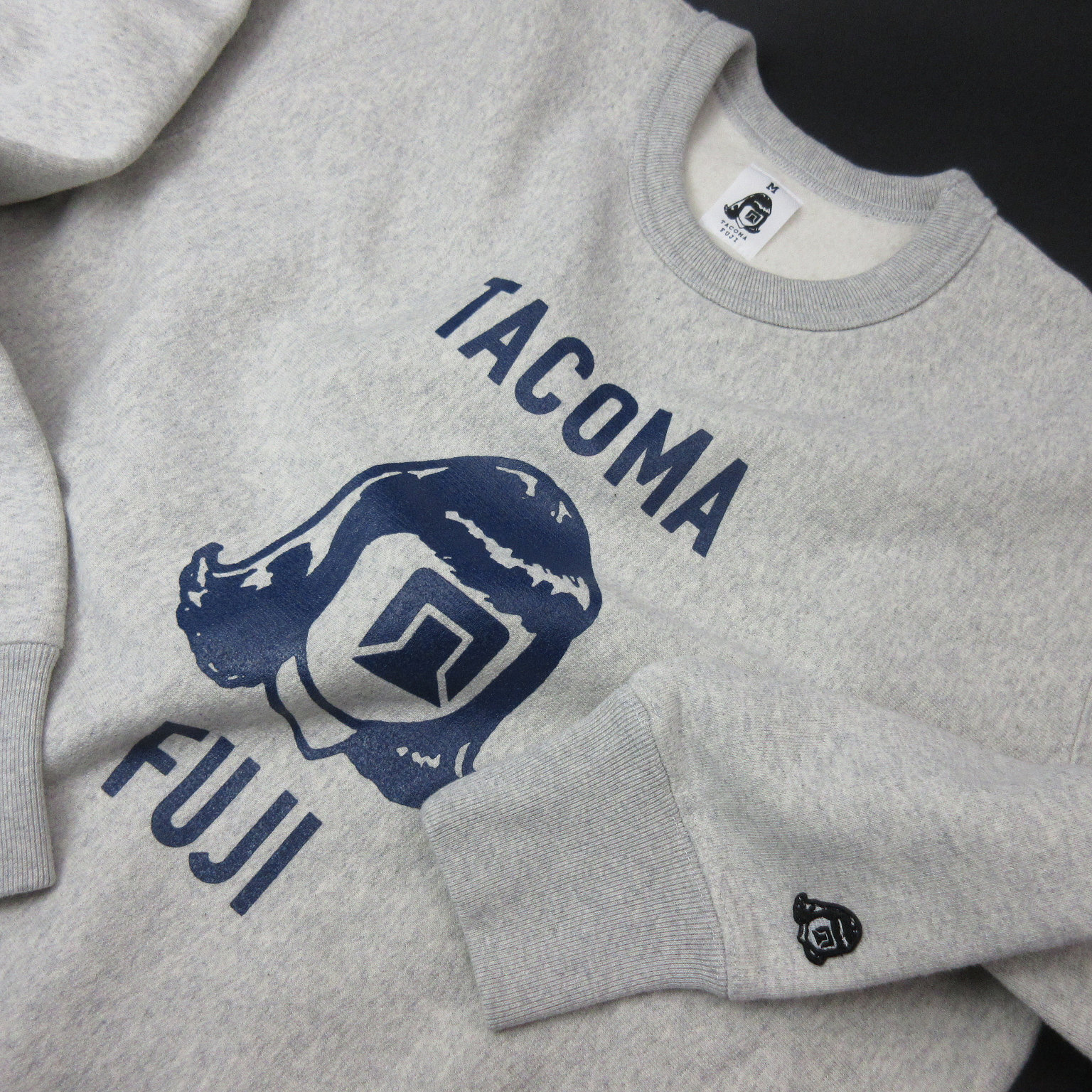 TACOMA FUJI RECORDS（タコマフジレコード）,LOGO MARK SWEAT OATMEAL