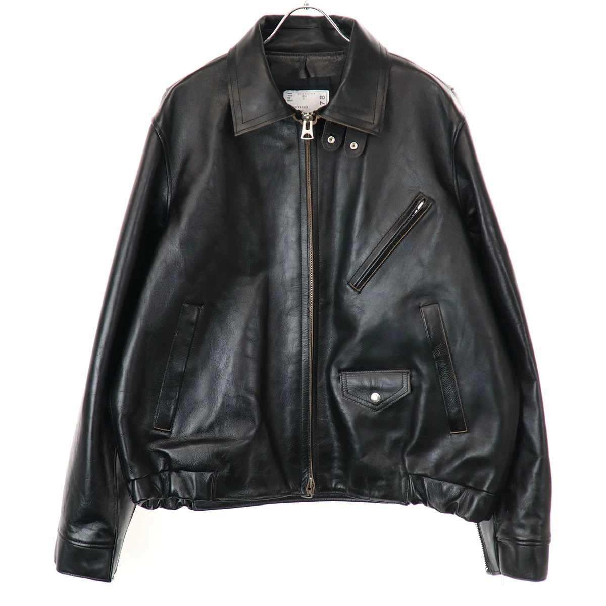 サカイ 25SS Leather Jacket レザージャケット 25-03578M | ブランド服