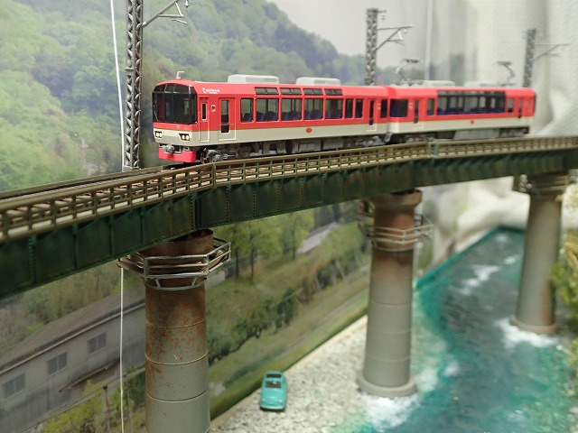 N 渡らずの橋レイアウトの製作 172 一応完成の試運転 | 鉄道模型の