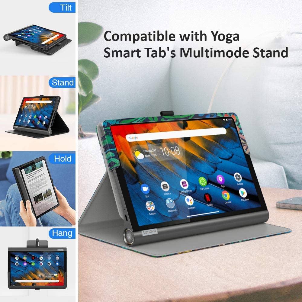MoKo Case Fit Lenovo Yoga Smart Tab 10.1 (YT-X705F), Ultra Compact