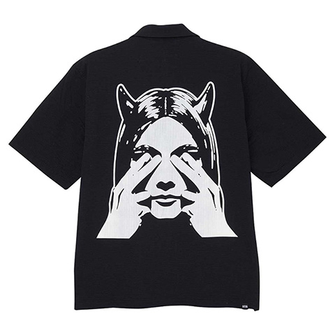 HYSTERIC GLAMOUR ヒステリックグラマー 02241CH08 SEE NO EVIL シャツ
