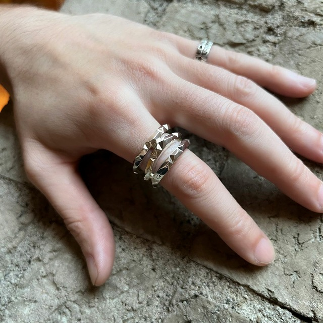 GARNI ガルニ / GARNI ガルニ GR22001 Clash Triple Ring クラッシュ