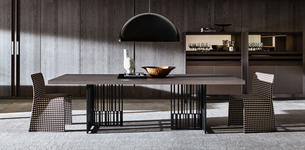 Modern chair with minimalist design - Glove - Molteni&C