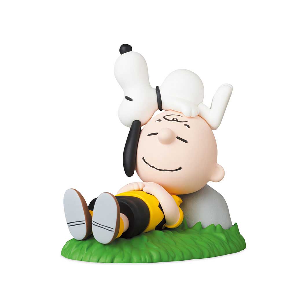 Peanuts フィギュア お昼寝 チャーリー・ブラウン ＆ スヌーピー(お