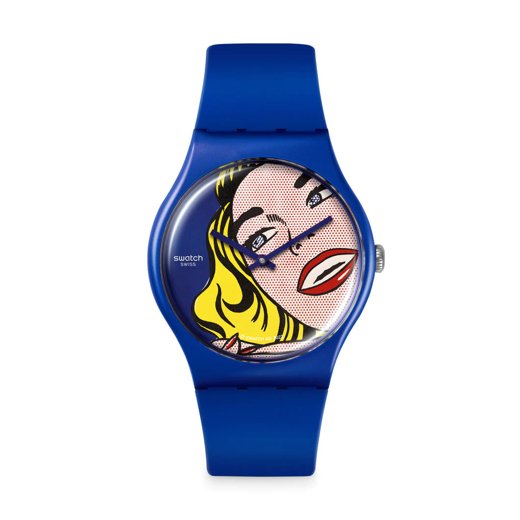Swatch×MoMA ウォッチ リキテンスタイン／Girl((41mm)リキテンスタイン