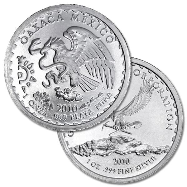 Gold Resource Corp - Oaxaca Mexico 1 Troy Oz Silver Round, .999 Pure