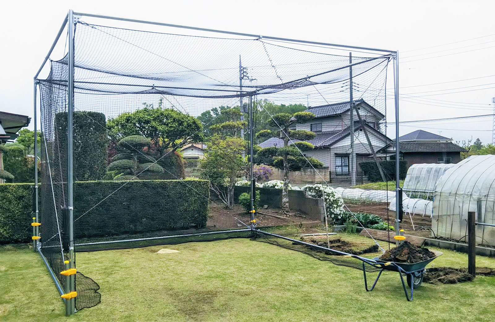 バッティングゲージネット用にワイヤロープを使用！ – モノツール本店