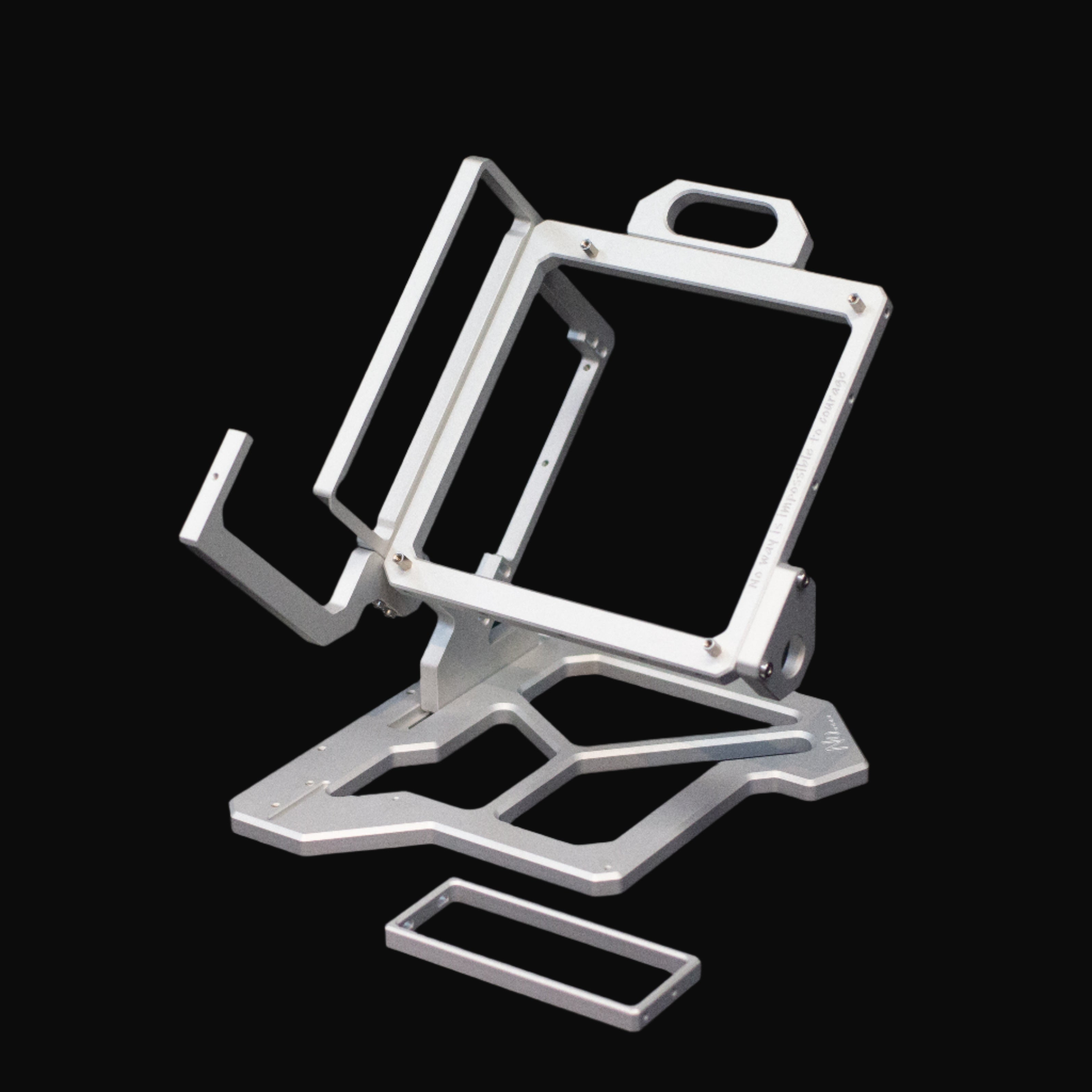 A45 Open Frame ITX Case – 10mm Aluminum Minimal SFF Chassis