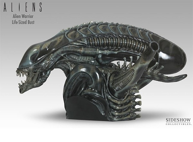 Aliens Life Size Alien Warrior Bust 1/1 Scale by Sideshow Stan
