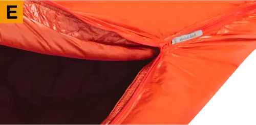 ドライ シームレス ダウンハガー900 #1 ロング | Montbell America