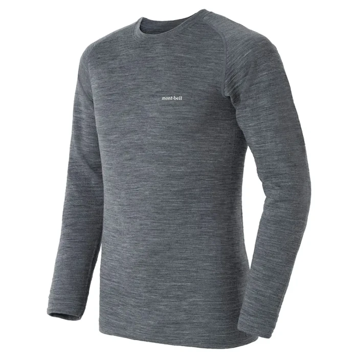 スーパーメリノウール EXP. ラウンドネックシャツ Men's | Montbell