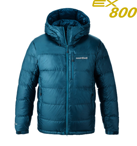 最高品質「EXダウン」で暖かく、快適に｜モンベル