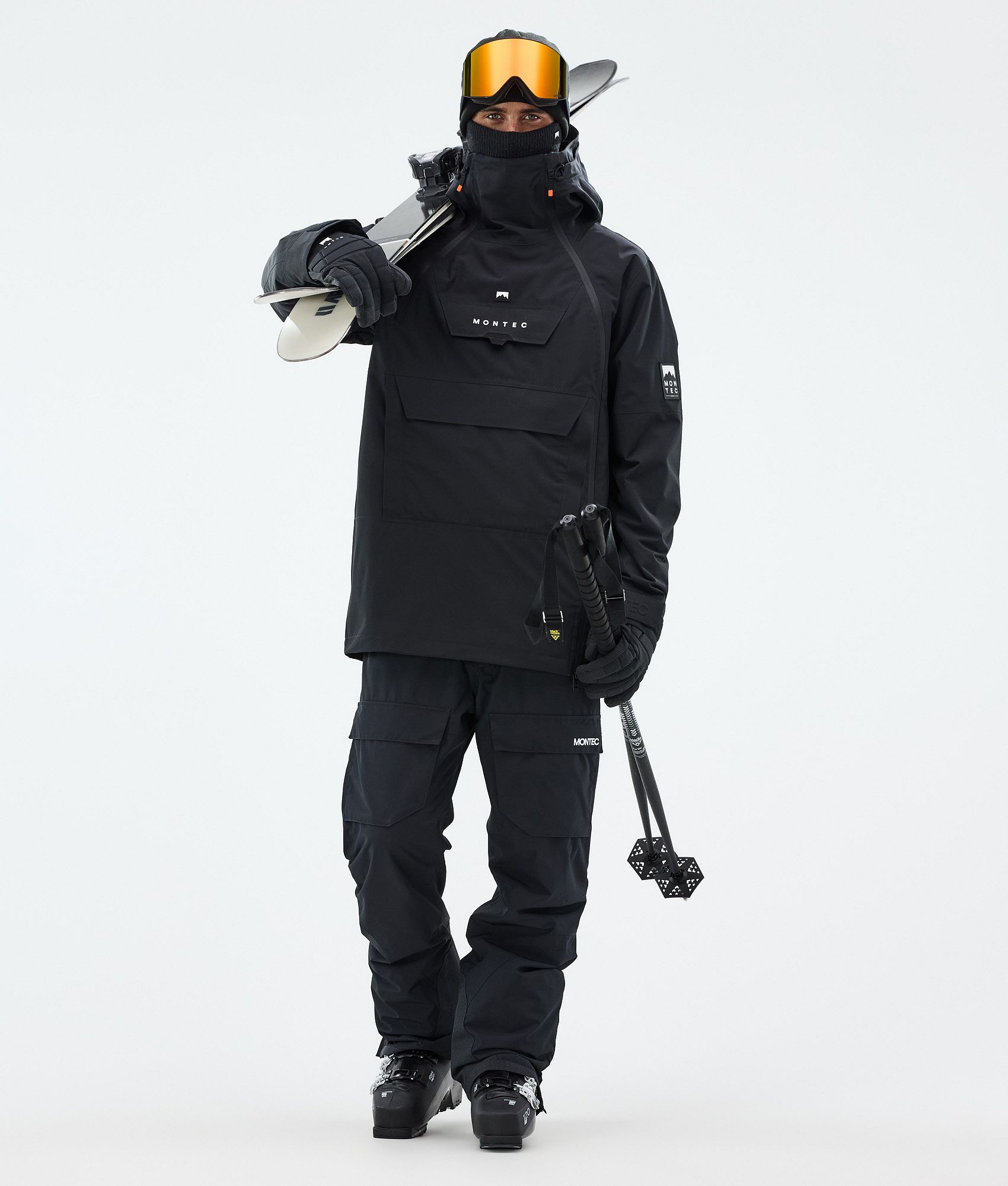 Montec Doom Ski Jacket Men Black | Montecwear.com