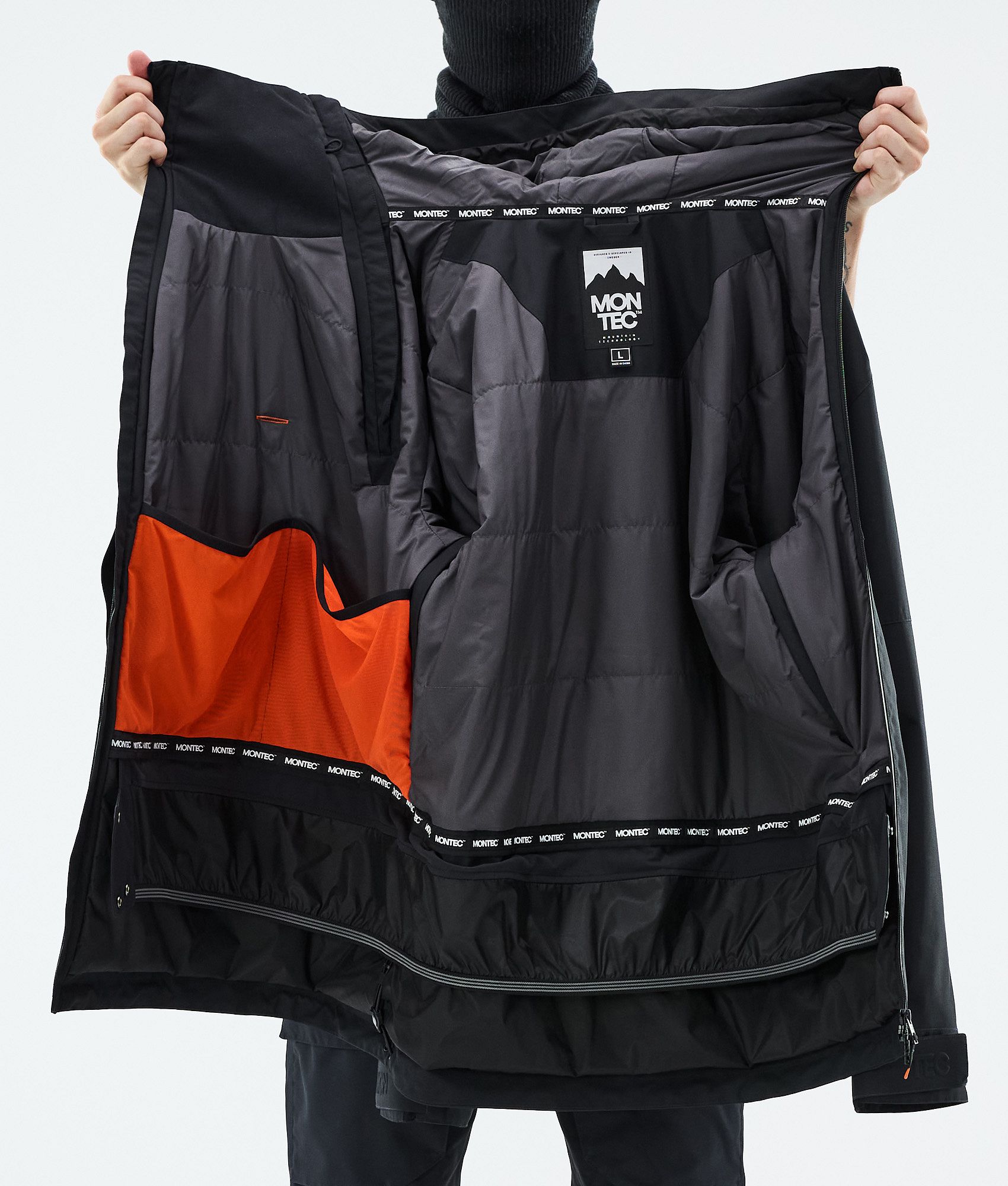 Montec Doom Ski Jacket Men Black | Montecwear.com
