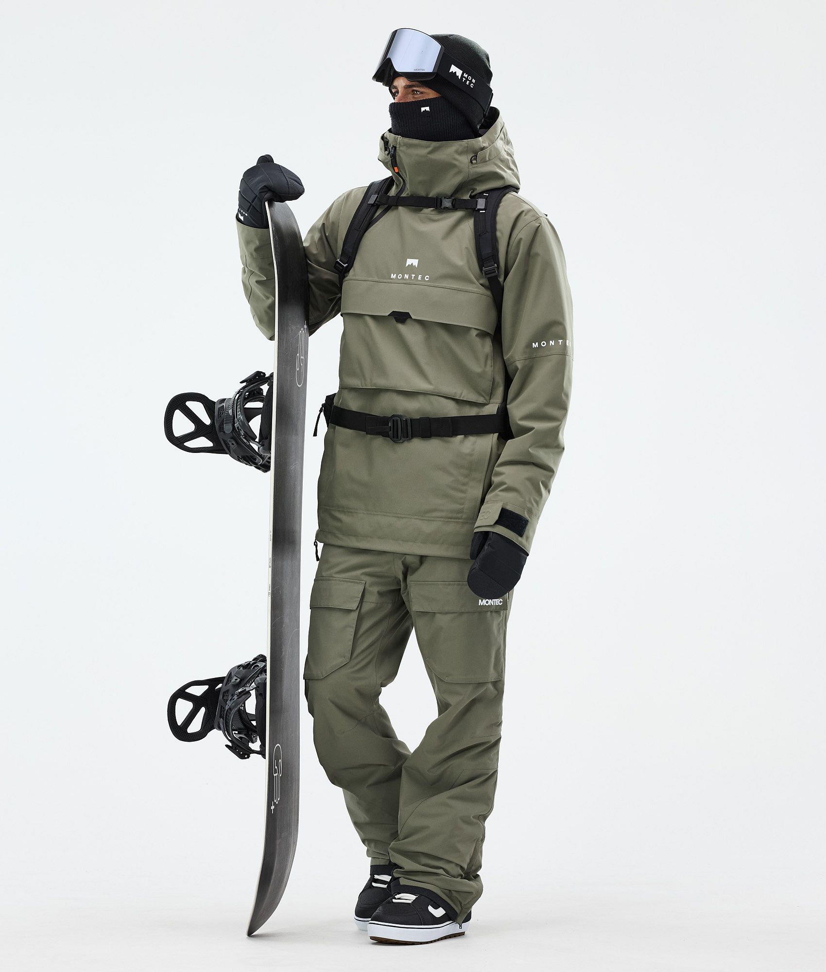 Montec Kirin Snowboard Pants Men Greenish | Montecwear.com