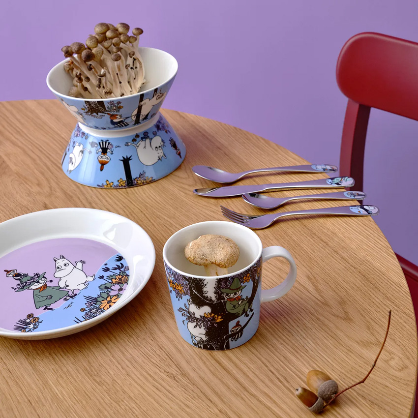 ムーミン クラシック ボウル 15cm フレンズフォーエバー 80周年