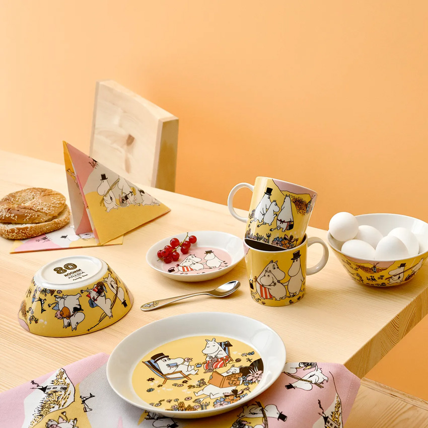 ムーミン クラシック プレート 15cm ファミリータイム | ムーミン