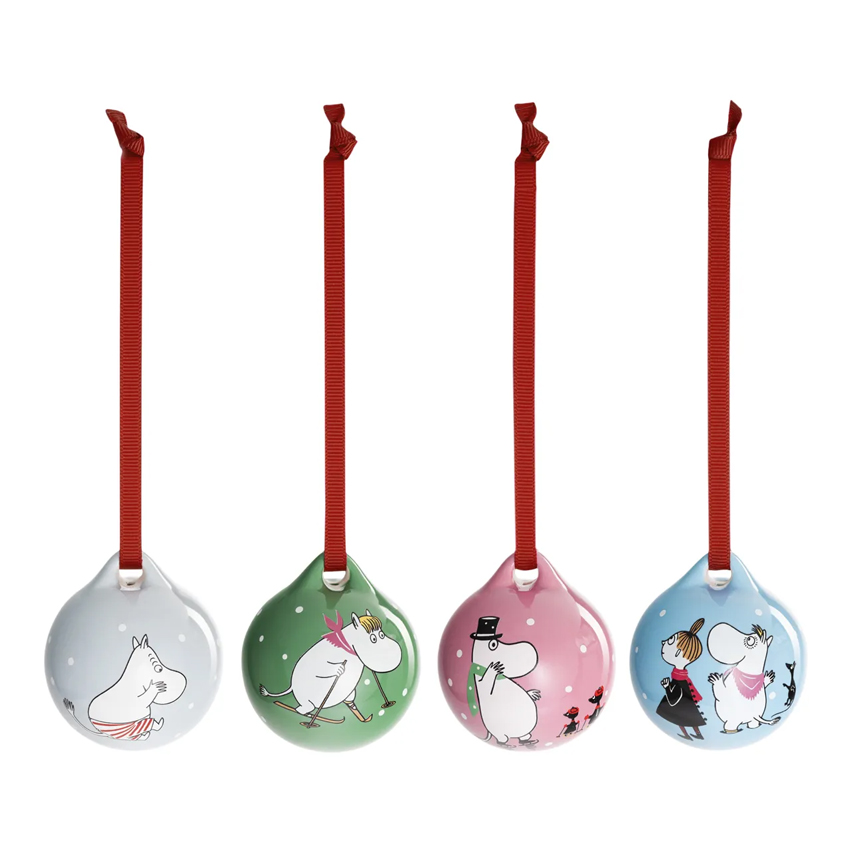 ムーミン アイス スイミング 2025 ウィンター ミニオーナメント 4個