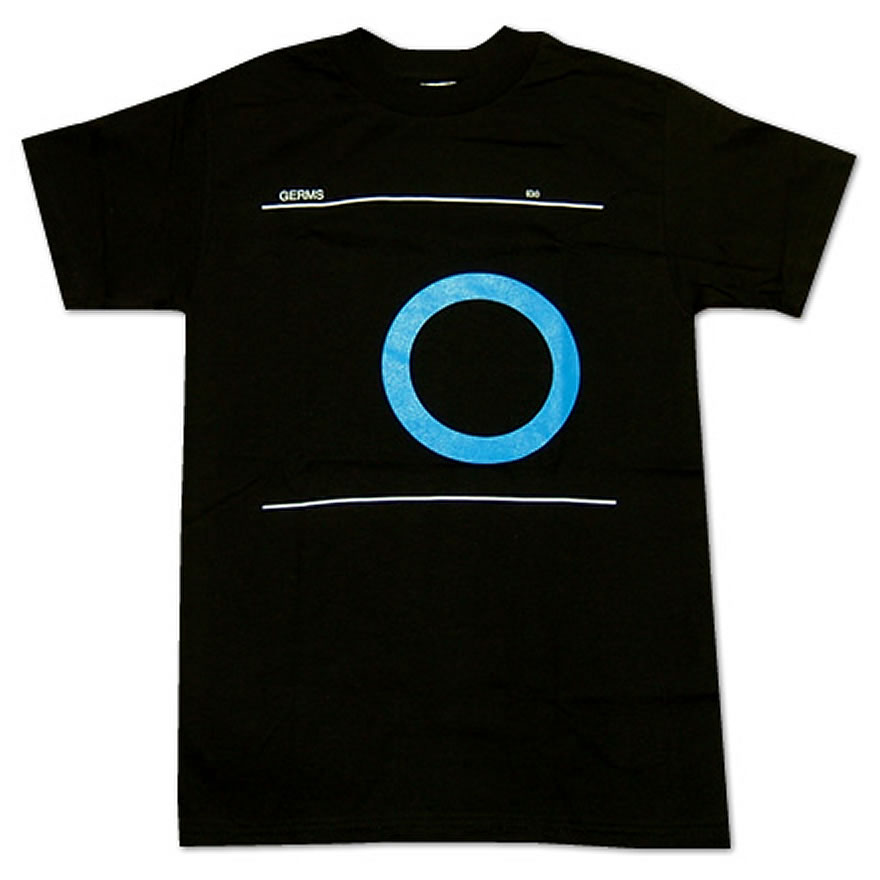 g.i. circle (ジー アイ サークル)／GERMS (ジャームス)【海外バンドT