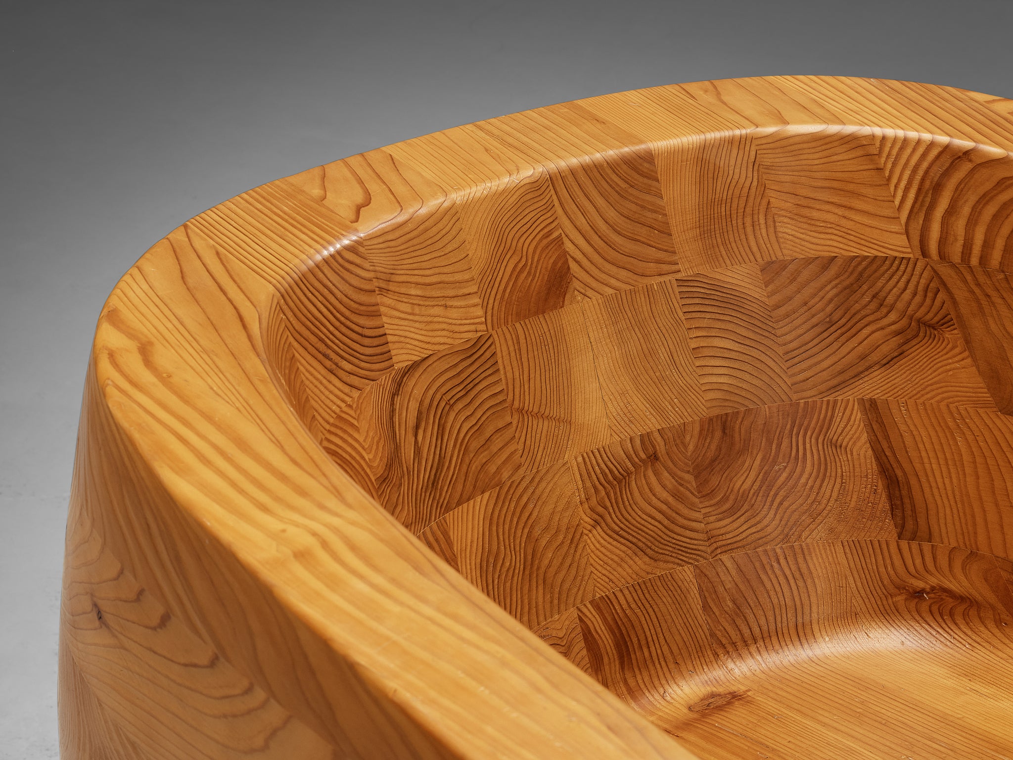 Isamu Kenmochi for Tendo Mokko 'Kashiwado' Chair in Japanese Cedar