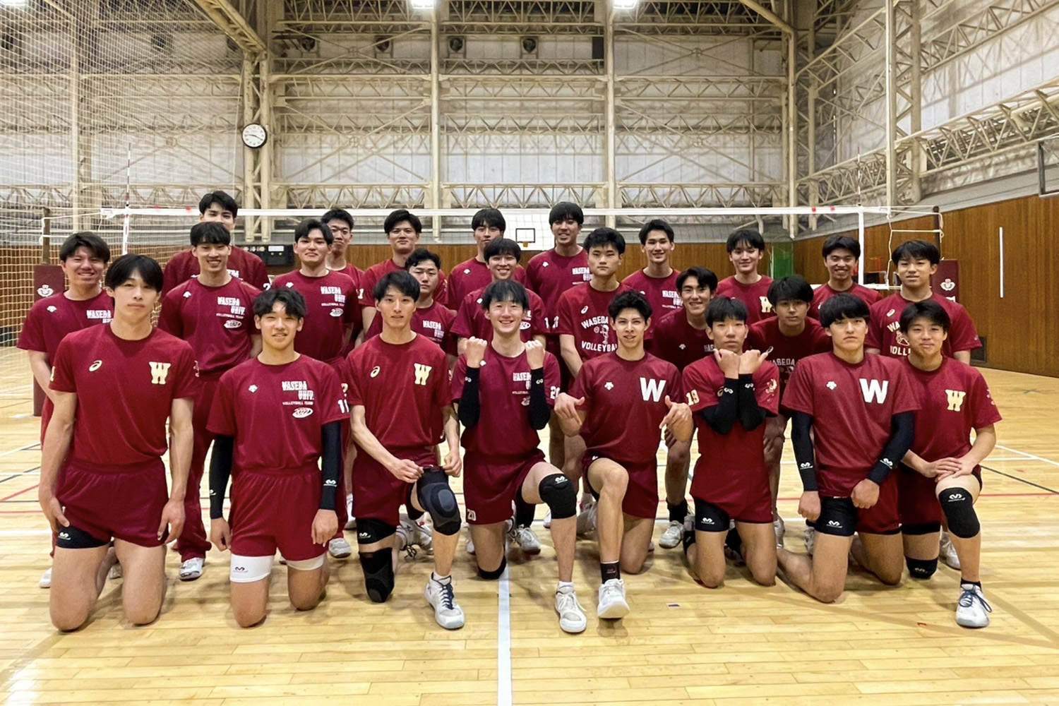 早稲田大学 男子バレーボール部 – McDavid｜サポータ－ブランドの