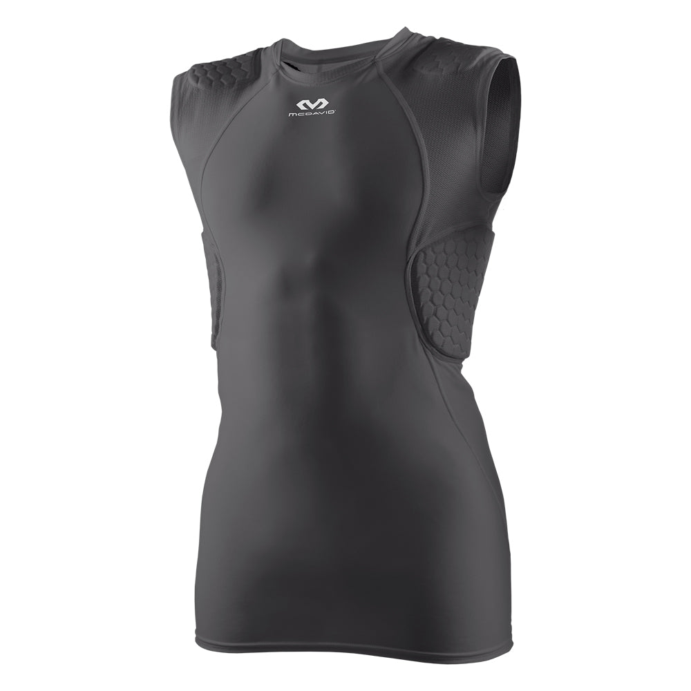 HEX® Sleeveless Shirt/5-Pad (Black) | McDavid