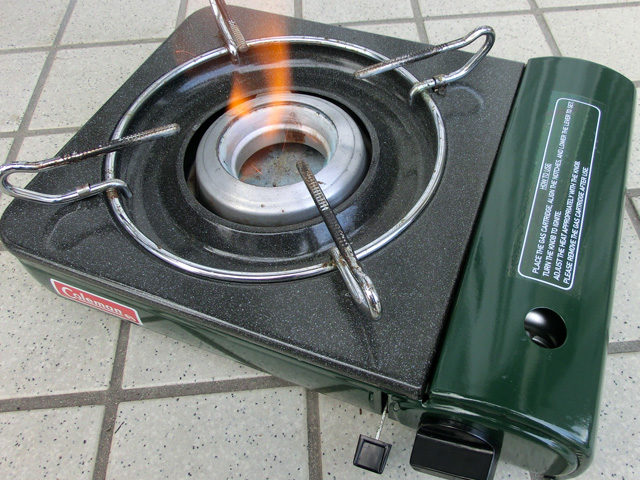 なんちゃってコールマンカセットガスバーナー