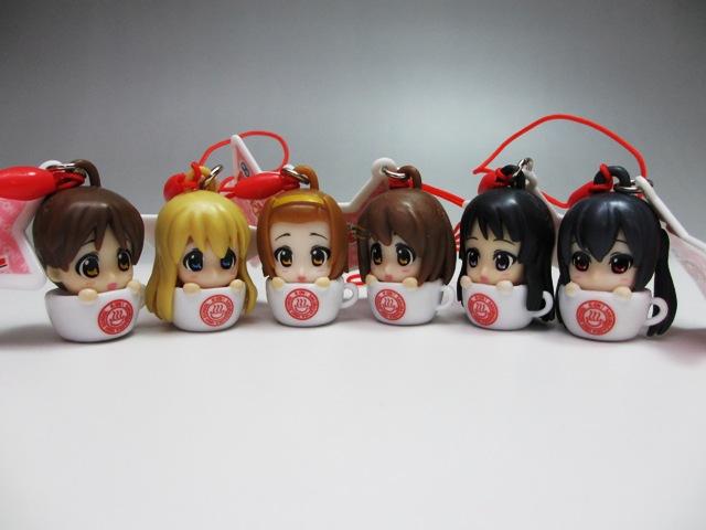 映画けいおん！オリジナルミニフィギュア ：おまけコンプリート