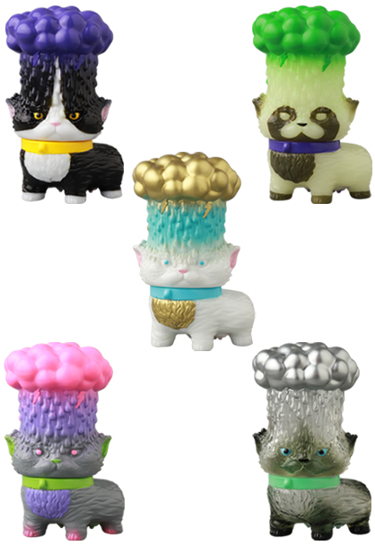 MEDICOM TOY - VAG(VINYL ARTIST GACHA) SERIES 41 どしゃぶり猫