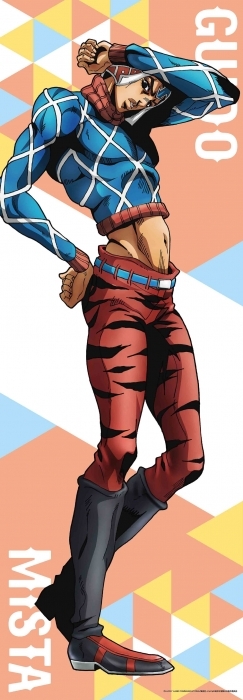 TVアニメ「ジョジョの奇妙な冒険 黄金の風」描き下ろし等身大