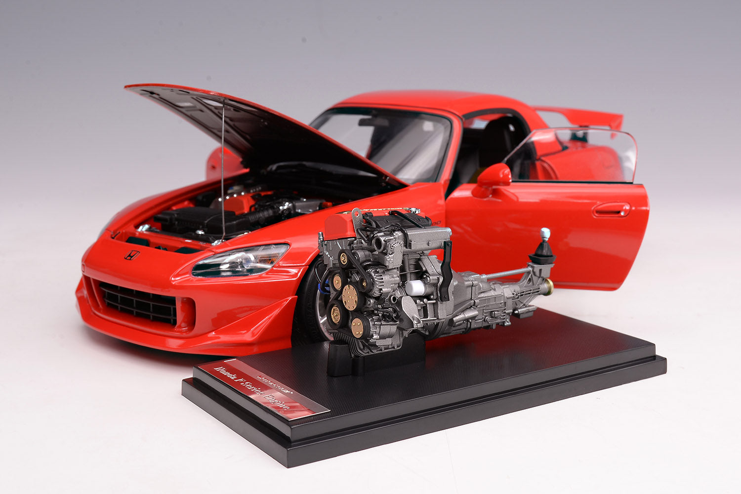 1/18 Motorhelix Honda S2000 Type-S AP2 2007 JDM Diecast Full Open
