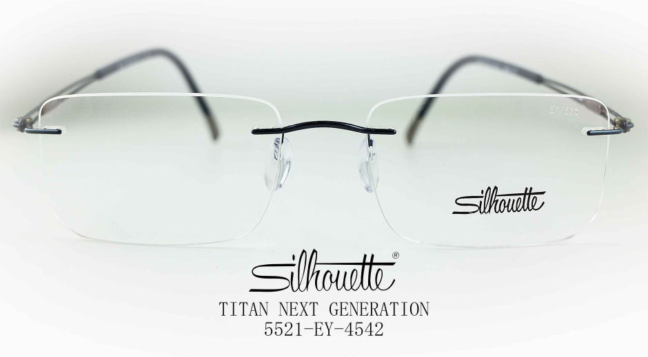 TITAN NEXT GENERATIONシルエットメガネ5521-EY-4542/正規販売店全国