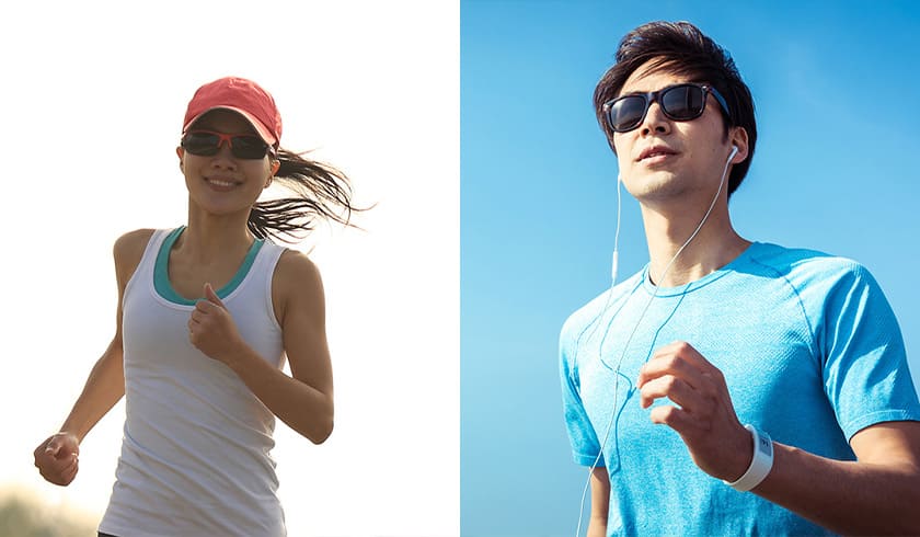 度付きにも対応！】おすすめランニング用サングラス特集 | 眼鏡市場