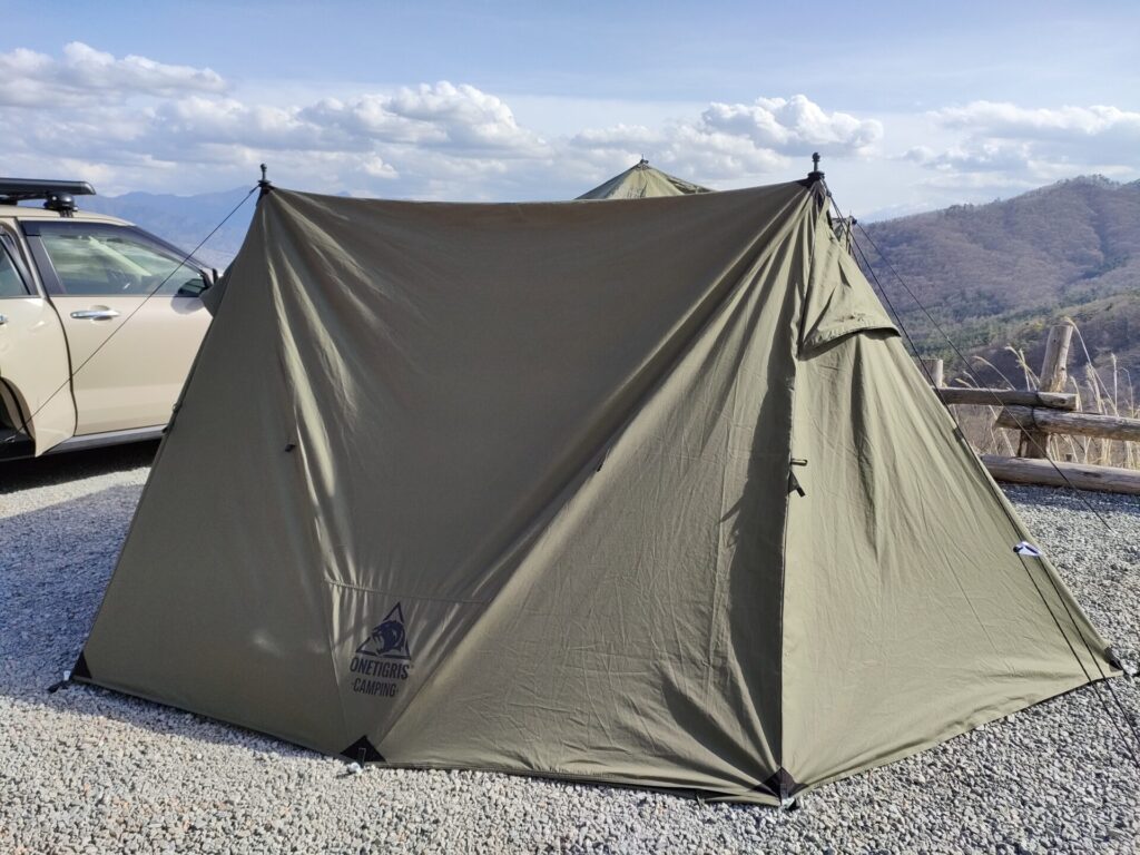 One Tigris(ワンティグリス)パップテント「ROC SHIELD(ロックシールド