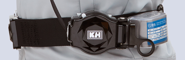 ロック機能付胴ベルト アルミスライド式 新規格対応 胴ベルト型安全帯