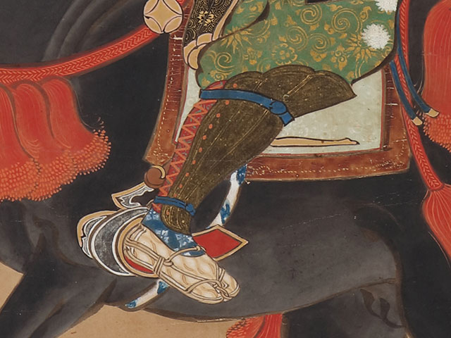 足利尊氏 肖像画」に見る甲冑と馬具／名古屋刀剣博物館・名古屋刀剣