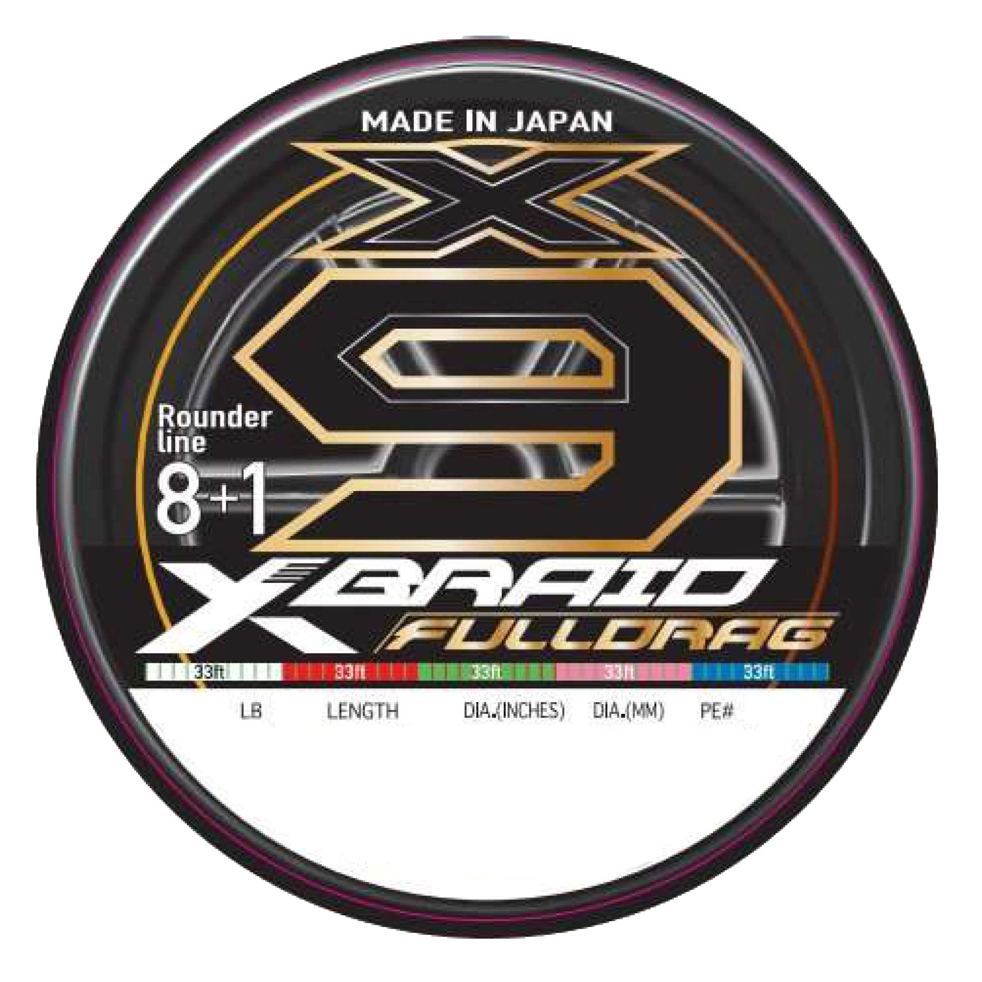 Daiwa Xbraid X9 Fulldrag Braided Line - Melton Tackle