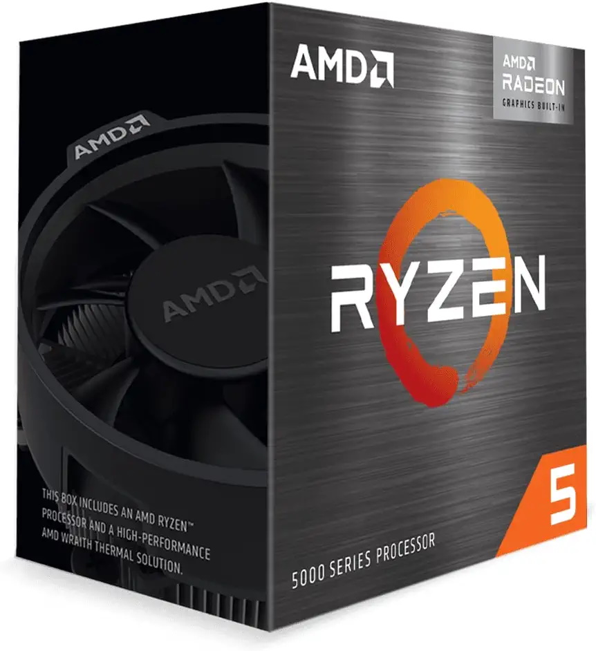 AMD Ryzen 5 5600G CPU Processor with Wraith Stealth Cooler