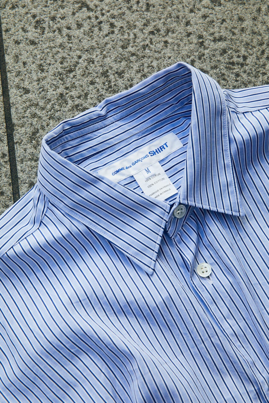本当に買ってよかった「コム デ ギャルソン シャツ」のストライプ