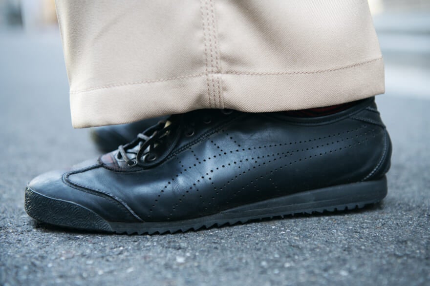 あえて薄いのがイイ！ 服好きは「オニツカタイガー」のスニーカーを