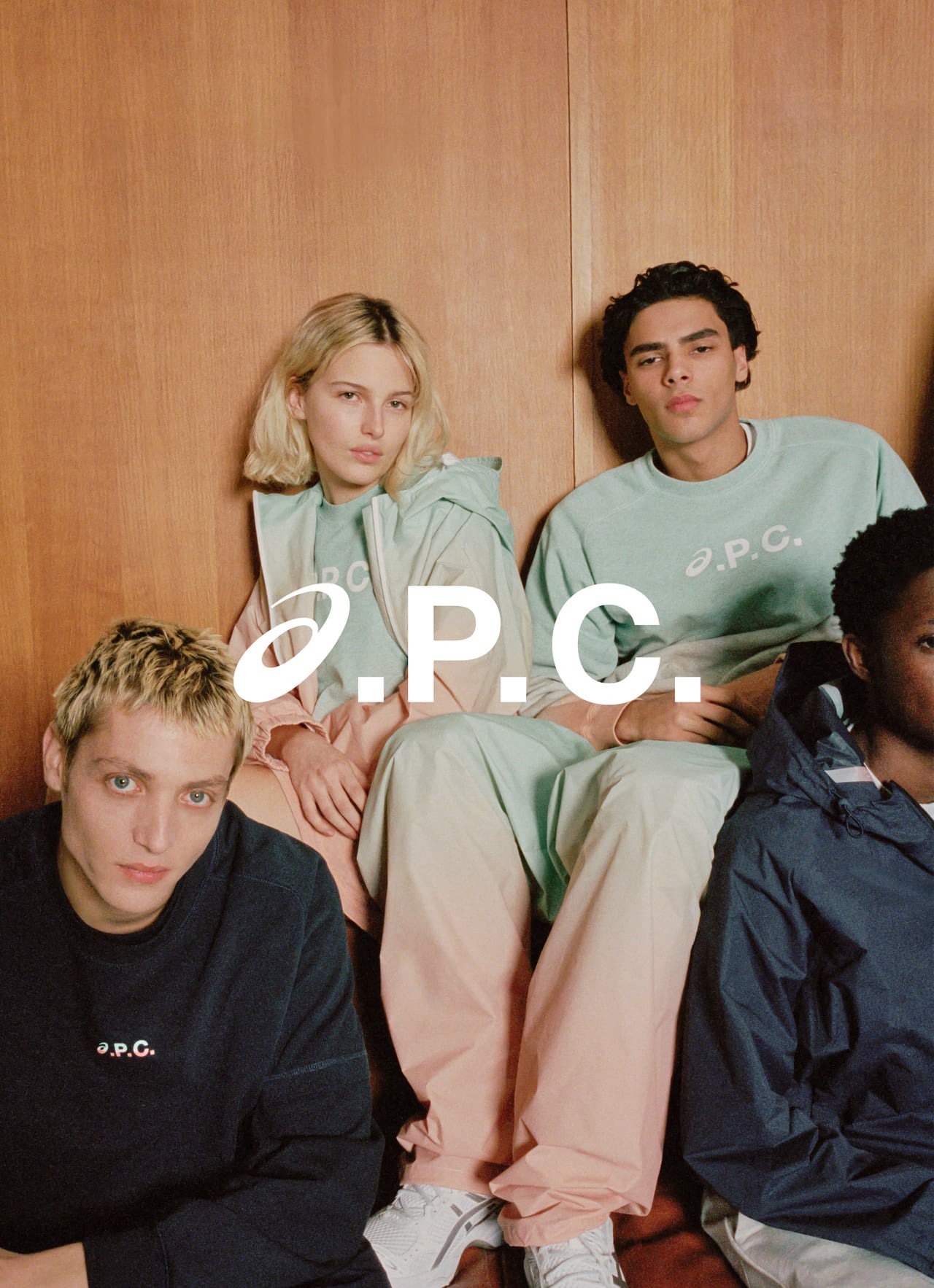 アシックス」と「A.P.C.(アーペーセー)」のコラボが実現！ 初のテニス